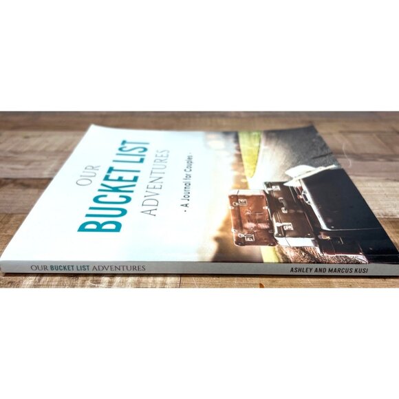 Our Bucket List Adventures Journal For Couples Romantic Travel Memory Book - Picture 2 of 5